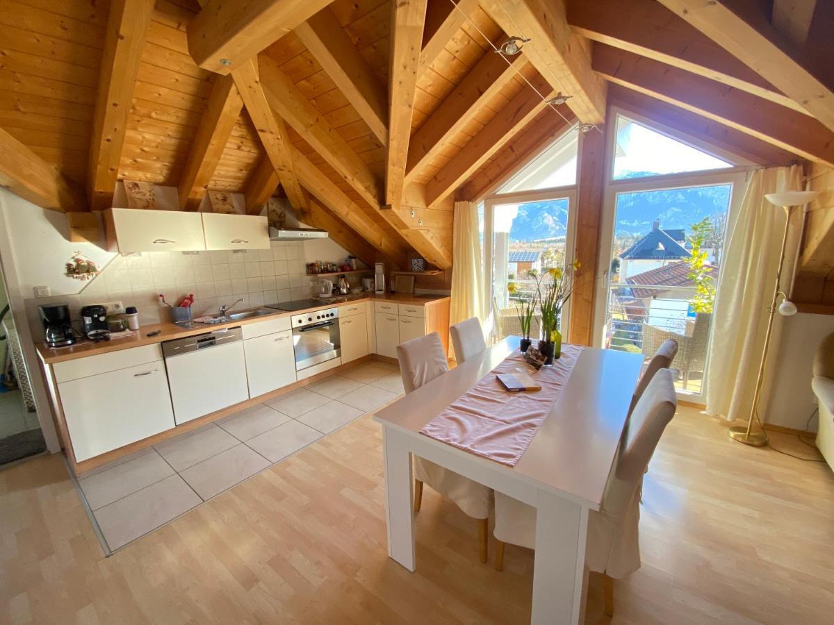 Appartamento Penthouse Bargholz Füssen Esterno foto