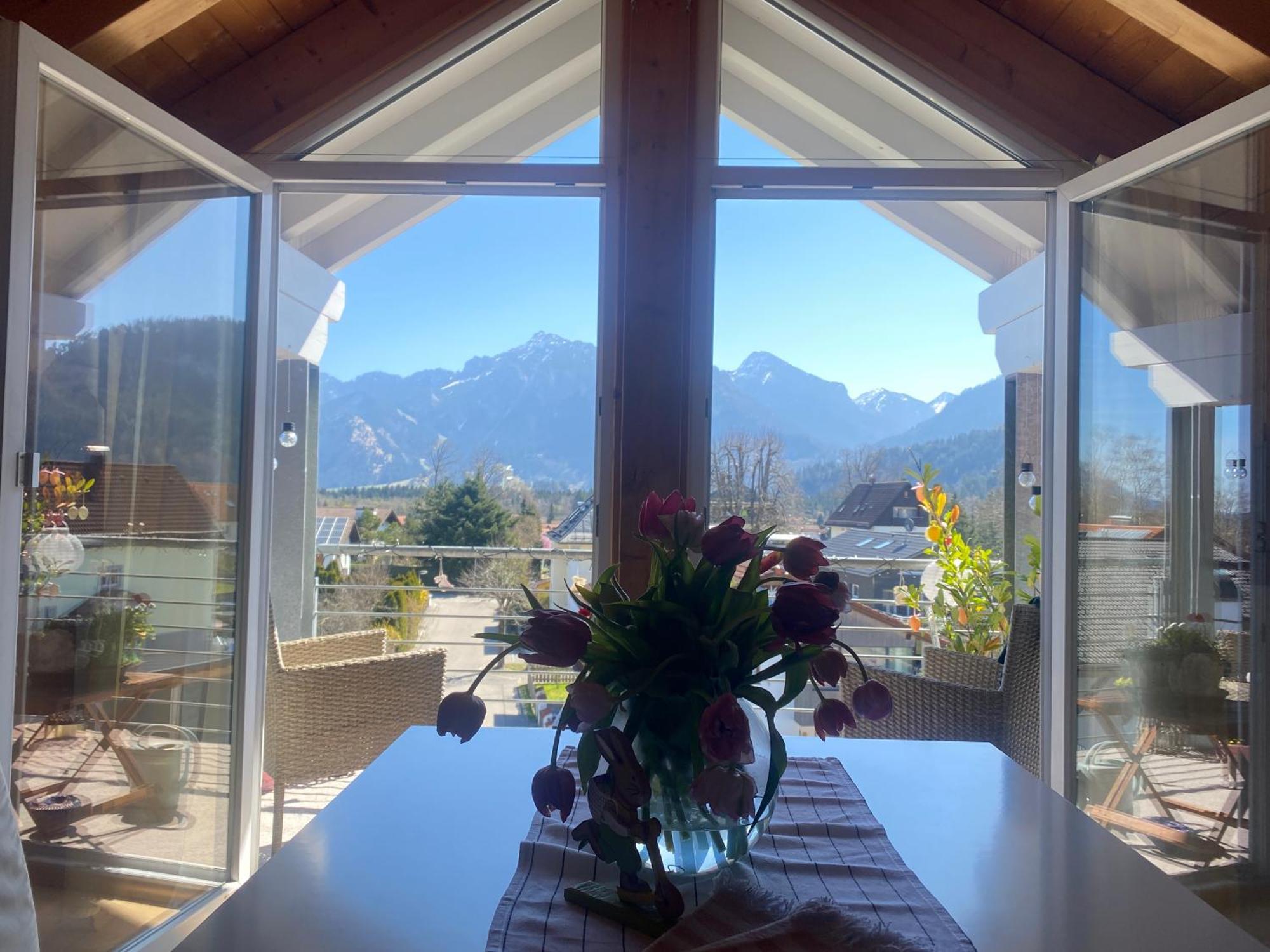 Appartamento Penthouse Bargholz Füssen Esterno foto